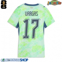 Maglie da calcio Svizzera Ruben Vargas #17 Seconda Maglia Femminile Mondiali 2026  Manica Corta